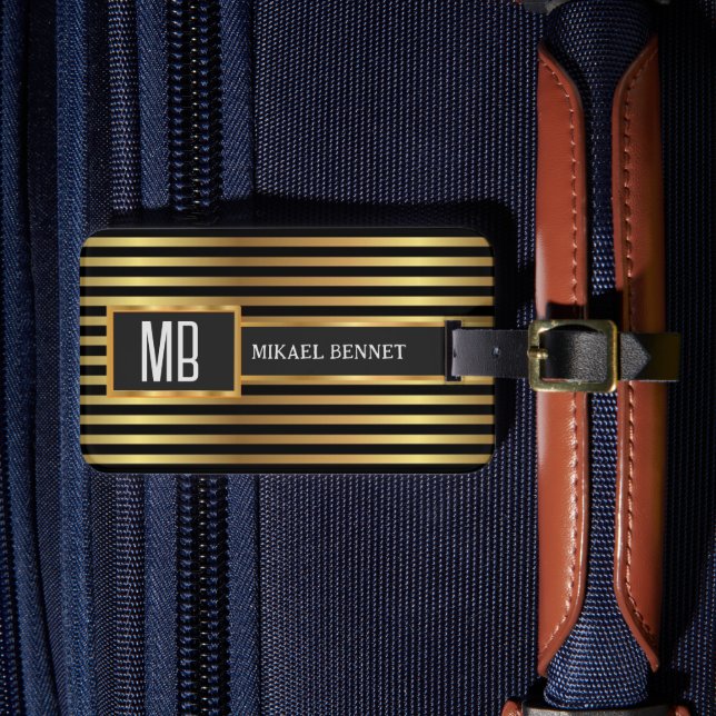 Luxury Personalized Luggage Tag (Front Insitu 4)