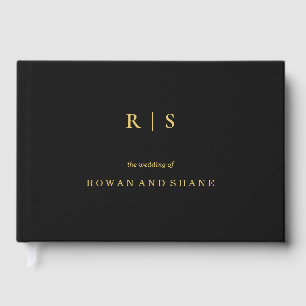 Luxury Personalized Wedding Sign-In Book