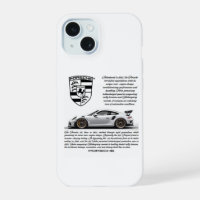 Luxury Porsche 911 iPhone Case – Sleek and Stylish
