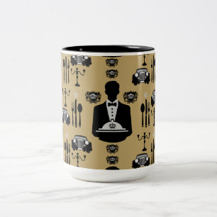 Luxury Posh Elegant Gift Two-Tone Coffee Mug