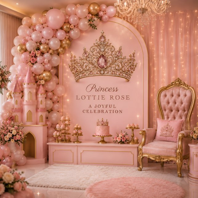 Luxury Princess Birthday Invitation (Creator Uploaded)
