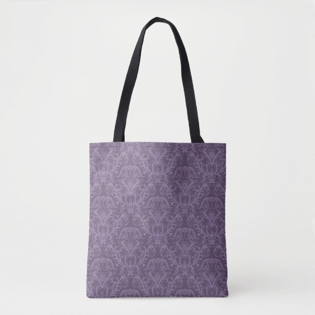 Luxury Purple Wallpaper Tote Bag (Front)