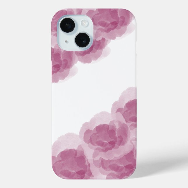 Luxury Purple Wine Magic Rose Colour Abstract Art Case-Mate iPhone Case (Back)