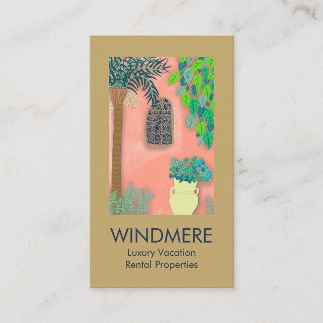 Luxury Real Estate Agent Realtor Property Manager  Business Card (Front)