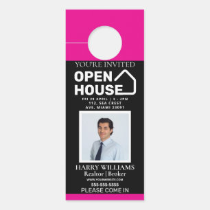 Luxury Real Estate Door Hanger   Open House
