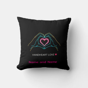 Luxury Realistic Couple Holding Hands Gold Ring An Throw Pillow