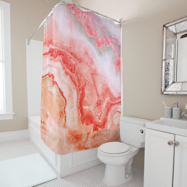 Luxury Rose Gold Blush Mineral Agate (In Situ)