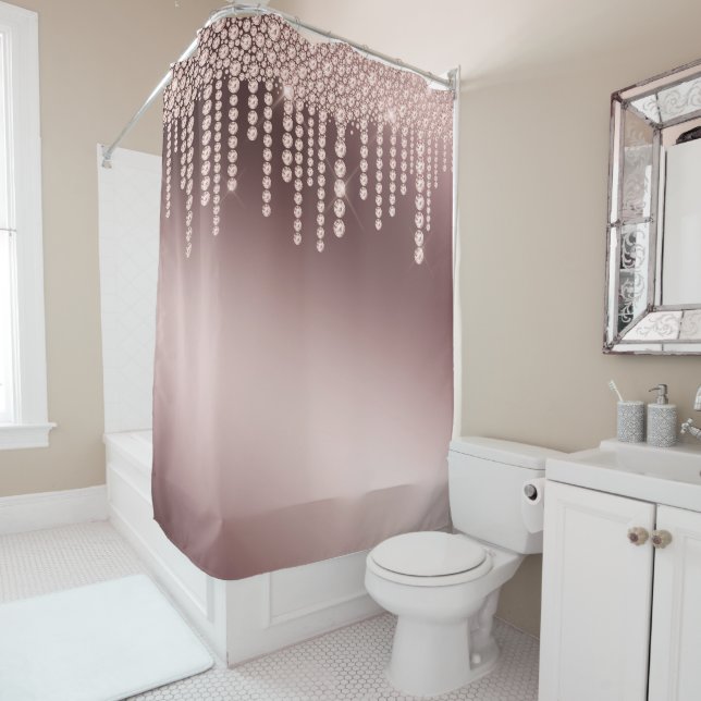Luxury Rose Gold Sparkly Diamonds (In Situ)