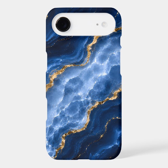 Luxury Sapphire Marble Agate (Back)