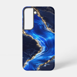 Luxury Sapphire Marble River Samsung Galaxy Case