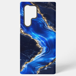 Luxury Sapphire Marble River Samsung Galaxy Case