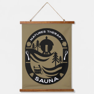 luxury Sauna Gift Hanging Tapestry