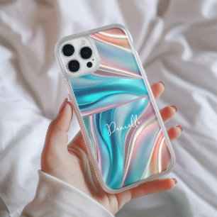 Luxury Silk Monogram iPhone 16 Pro Max Case