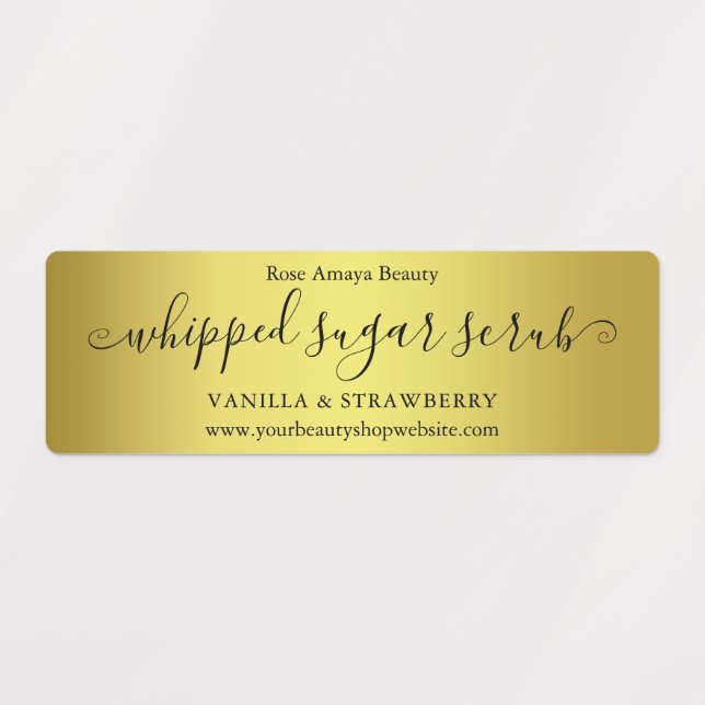 Luxury Simple Gold Gradient (Design 1)