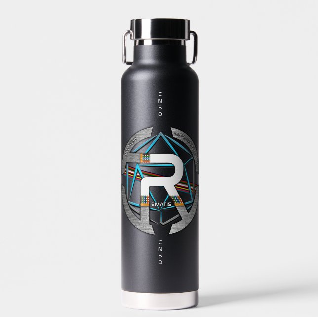 LUXURY STEEL REMAINS WATER BOTTLE (Front)
