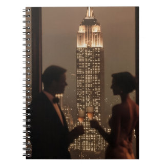 Luxury Success Couple Aesthetic Business Notebook