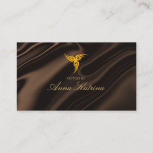 Luxury Tattoo Artist Appointment Business Card