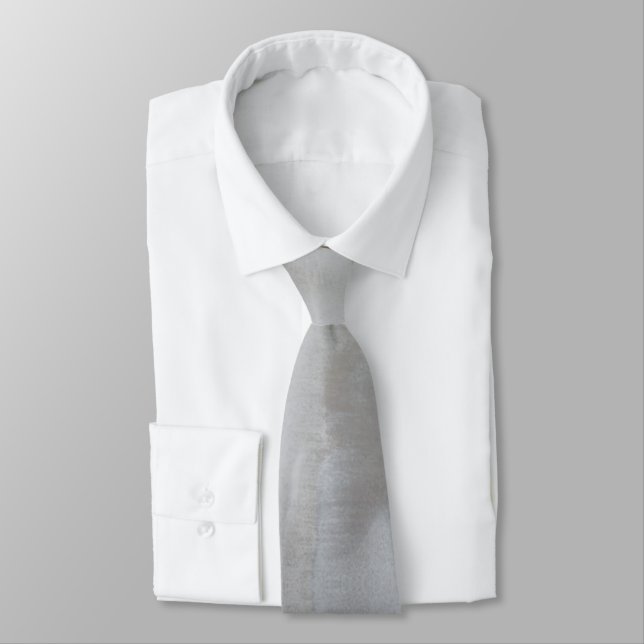 Luxury Tie in gold and grey tone  (Tied)