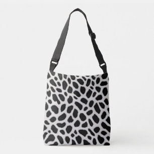 Luxury Trendy White Leopard Elegant Collection Crossbody Bag