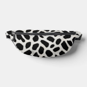 Luxury Trendy White Leopard Elegant Collection Fanny Pack