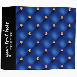 Luxury Tufted Texture Binder