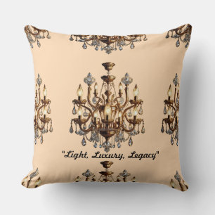 "Luxury Unveiled" Throw Pillow