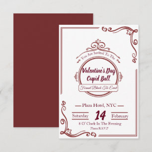 Luxury Valentines Day Invitations