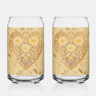 Luxury, Valentine's Day, Love Heart ,Flowers, Gold