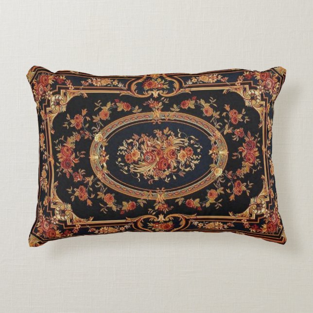 Luxury Vintage Design Pillow (Front)
