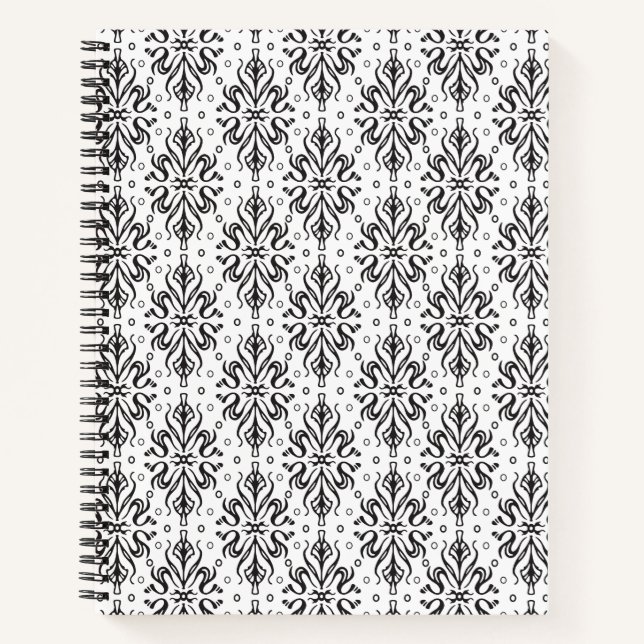 Luxury Vintage Pattern 4 Notebook (Front)