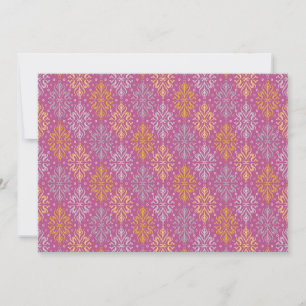 Luxury Vintage Pattern Save The Date