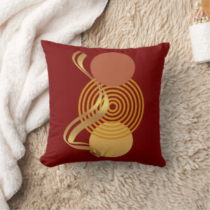 luxury wall art, gold abstract art, champagne gold throw pillow