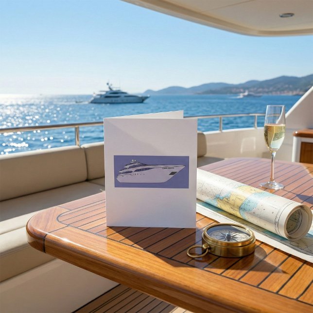 Luxury Yacht Card (Creator Uploaded)