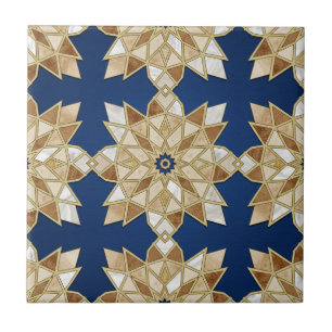 Luxury Zellige Moroccan Mosaic Seamless Pattern  Tile
