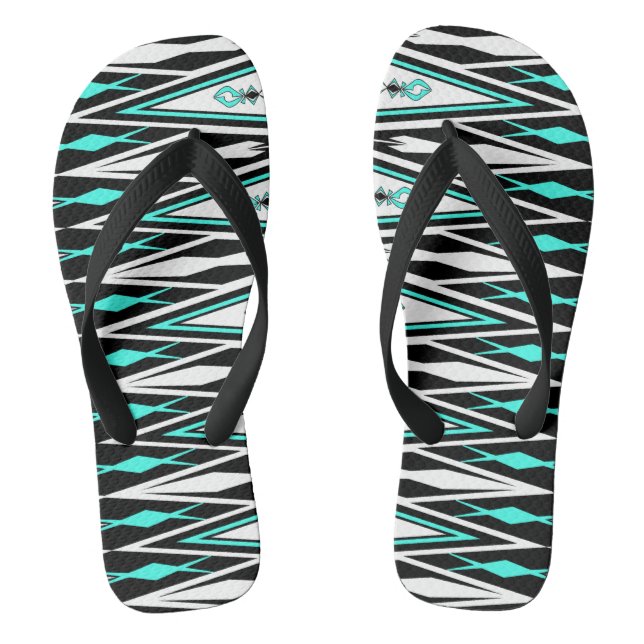 Luyu ~ Wild Dove Flip Flops (Footbed)