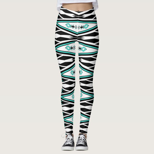 Luyu ~ Wild Dove Leggings (Front)