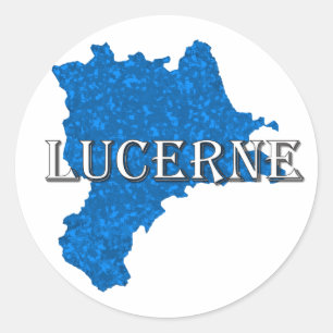 Luzern Classic Round Sticker