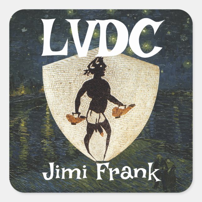 LVDC SQUARE STICKER (Front)