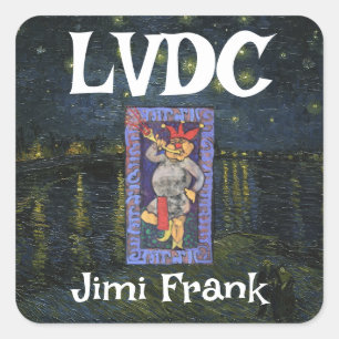 LVDC SQUARE STICKER