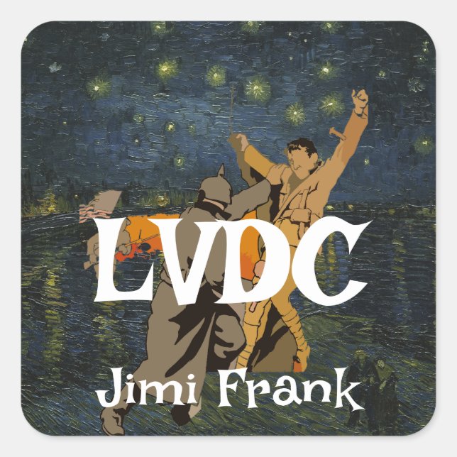 LVDC SQUARE STICKER (Front)