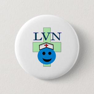 LVN "Licensed Vocational Nurse" gifts 2 Inch Round Button