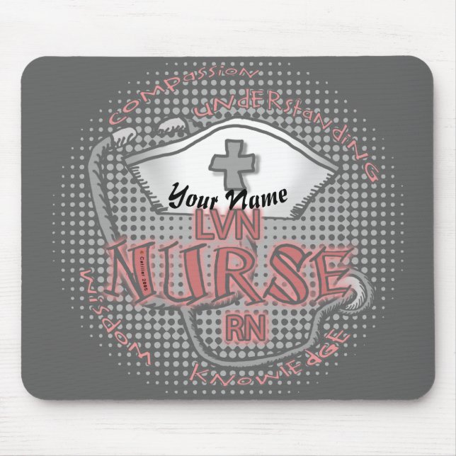 LVN Nurse Axiom  Mouse Pad (Front)