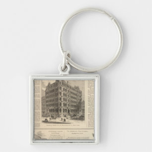 LW Lawrence and Bankers Birmingham Iron Keychain