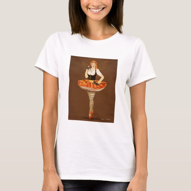 LW Steampunk Ballerina T-Shirt (Front)