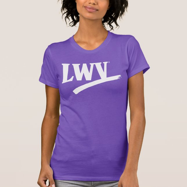 LWV Slim Fit Women's Tshirt (Front)