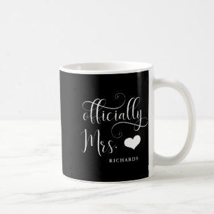 Ly Mrs New Bride With Heart Dark _1 Coffee Mug