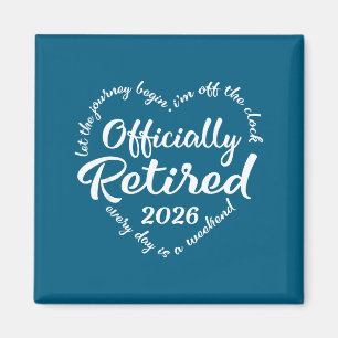 Ly Retired 2026 Hear For Women Retirement  Magnet