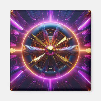 Lyapunov Fractal Much Manipulated Throw Pillow Magnet