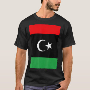 Lybian Retro Vintage National Flag Libya T-Shirt