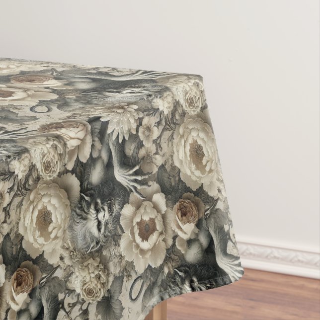Lycanthropic Splendour – Gothic Medium Print Tablecloth (In Situ)